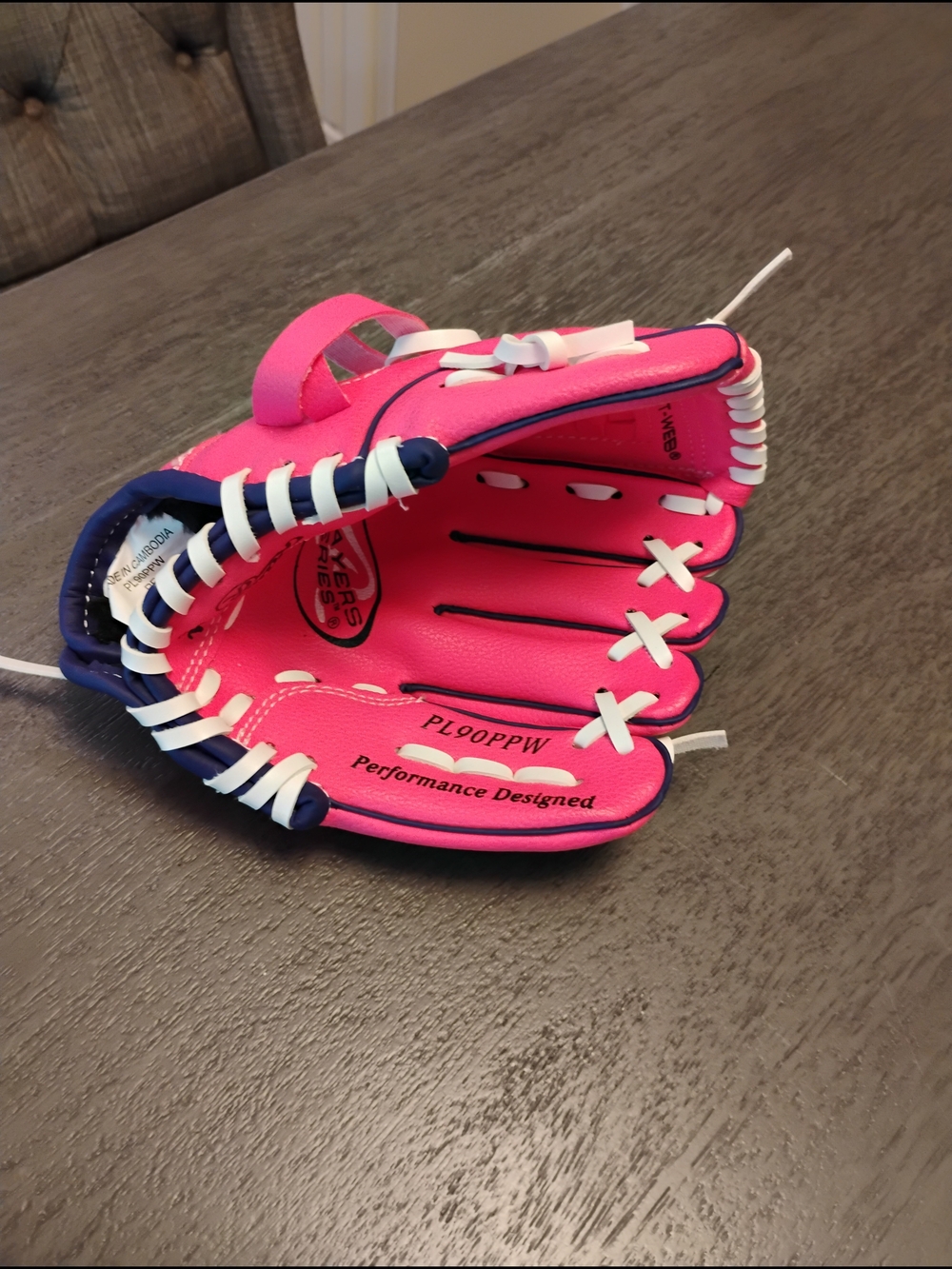 Kids Pink Baseball Glove - Performance Designed